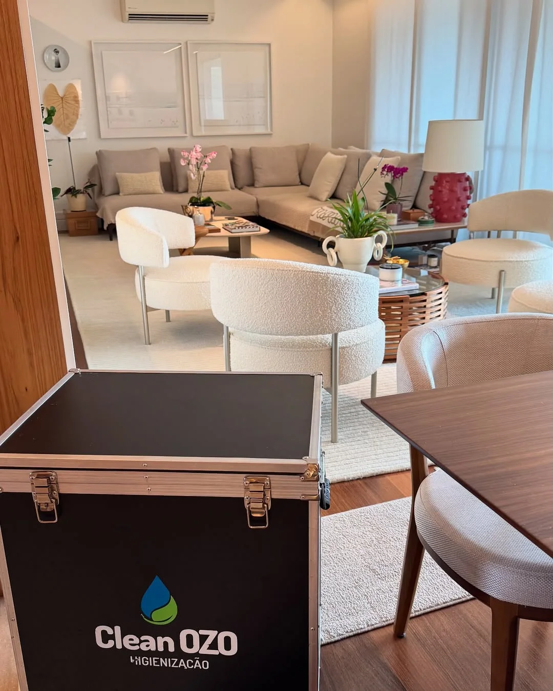 Apartamento higienizado em Perdizes pela Clean Ozo
