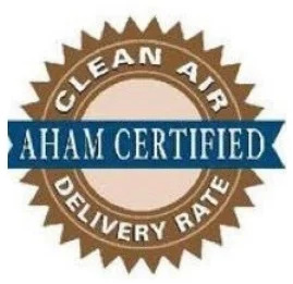 AHAM Certified – Clean Air Delivery Rate